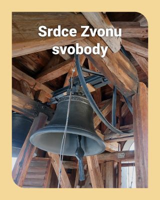 Srdce Zvonu svobody vyrobil zvonař Petr Bartoň, kterého jsme podpořili v našem programu #STARTér. Symbol míru, který...
